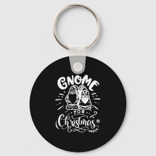 Gnome für Weihnachten Schlüsselanhänger