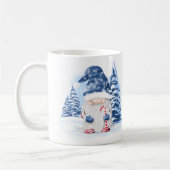 Gnome für Weihnachten T - Shirt Kaffeetasse (Links)