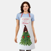 Gnome für Weihnachts-Weihnachtsbaum-Skript Niedlic Schürze (Getragen)