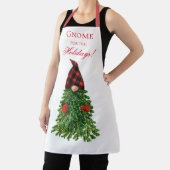 Gnome für Weihnachts-Weihnachtsbaum-Skript Niedlic Schürze (InSitu)