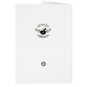 Gnome für Weihnachts-Weihnachtskarte (Hinten)