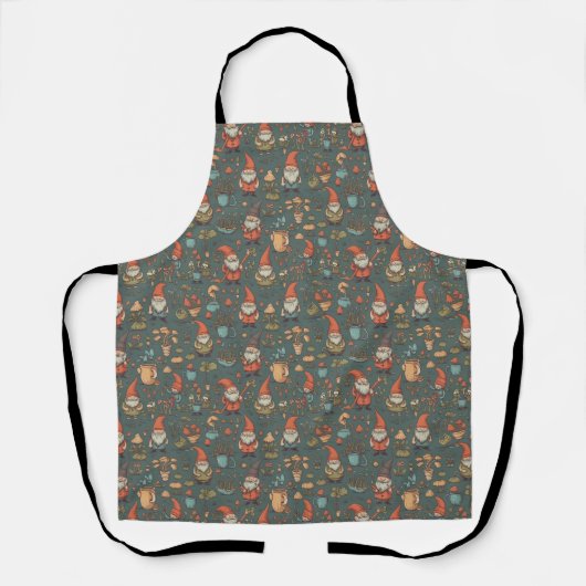Gnome Garden All-over Print-Schürze Schürze (Vorderseite)