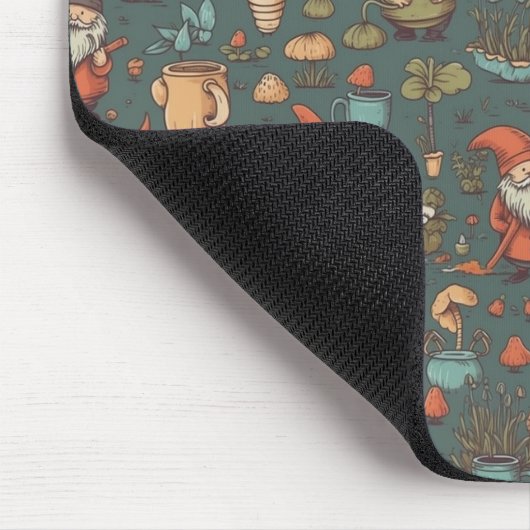 Gnome Garden Mousepad (Ecke)