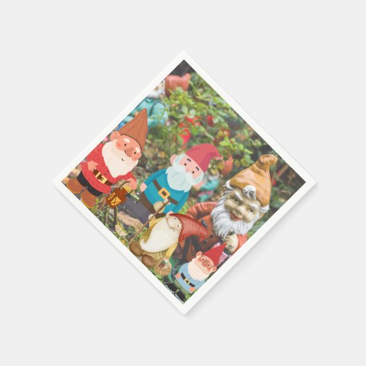 Gnome Garden Serviette (Ecke)