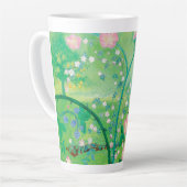 Gnome-Gärtner, Blackbird, Igel und Weißer Kaninche Milchtasse (Linke Ecke)