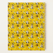 Gnome Gelbblütenbienen Honig Personalisiert Planer (Rückseite)