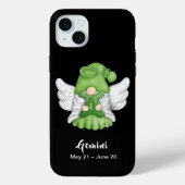 Gnome Gemini Astrologie Sign Angel Case-Mate iPhone Hülle (Rückseite)