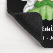 Gnome Gemini Astrologie Signatur Angel Maus Pad Mousepad (Ecke)