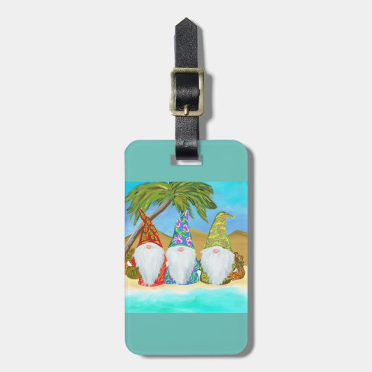 GNOME GEPÄCKANHÄNGER (Vorderseite vertikal)