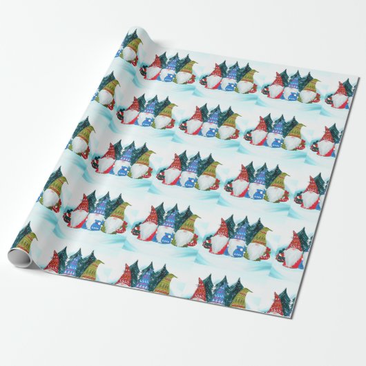 Gnome Geschenkpapier (Ungerollt)