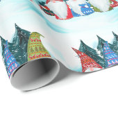 Gnome Geschenkpapier (Rolleneckpunkt)