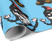 Gnome Geschenkpapier (Rolleneckpunkt)