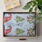 Gnome Geschenktafel Papier blau Farbe (Geschenk)