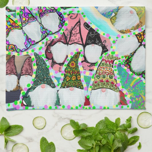 GNOME GESCHIRRTUCH (Gefaltet)