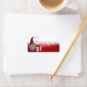 Gnome Gift Tags Adressaufkleber (Insitu)