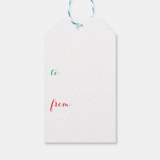 Gnome gift tags geschenkanhänger (Rückseite)