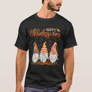 Gnome Glückwunsch Erntedankfest Herbstfallen Nomad T-Shirt