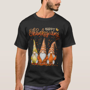 Gnome Glückwunsch Erntedankfest Herbstfallen Nomad T-Shirt