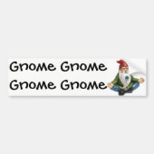 Gnome, Gnome, Gnome-… Autoaufkleber (Vorne)