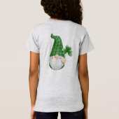 Gnome Green Niedlich Adorable St. Patrick's Day Gi T-Shirt (Rückseite)