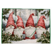 Gnome Große Geschenktüte (Rückseite)