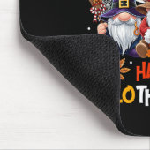 Gnome Hallothanksmas Halloween Thanksgiving Christ Mousepad (Ecke)