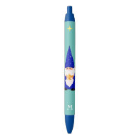 Gnome halten eine Magic Lamp und Monogram Black In