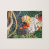 Gnome Hangs um Sukkulenten Puzzle (Horizontal)