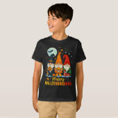 Gnome Happy Hallothanksmas Shirt Halloween Xmas TH (Vorne ganz)