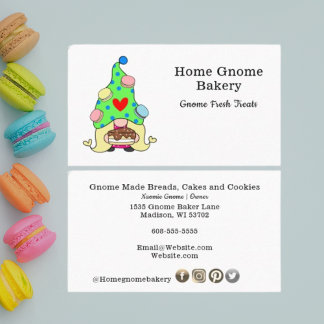 Gnome Heimat Bäckerei Konditorgebäck & Leckereien Visitenkarte