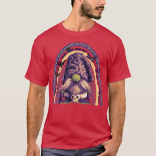 Gnome Hexenhaur Halloween Kostüm Pumpkin Herbst T-Shirt