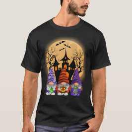 Gnome Hexenkürbis Pumkin Herbstferien T-Shirt
