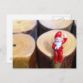 Gnome "Hi" Postkarte (Vorne/Hinten)