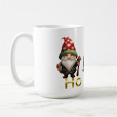 Gnome Ho Ho Ho Weihnachten Kaffeetasse (Links)
