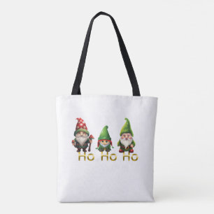 Gnome Ho Ho Ho Weihnachten Tasche