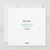 Gnome Holiday Card Feiertagskarte (Rückseite)