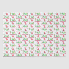 Gnome Holiday Tissue Paper Seidenpapier