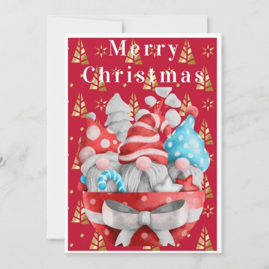 Gnome Holiday Weihnachten (Vorderseite)
