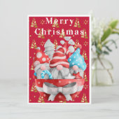 Gnome Holiday Weihnachten (Stehend Vorderseite)
