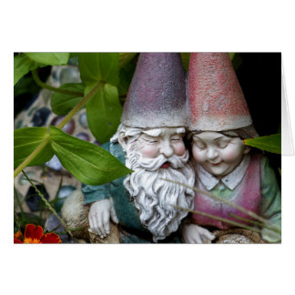 Gnome im Garten