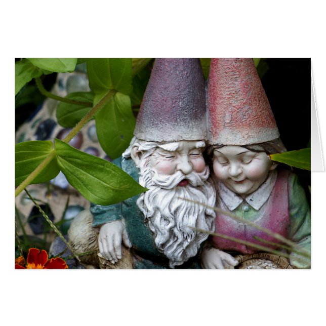 Gnome im Garten (Vorderseite (Horizontal))