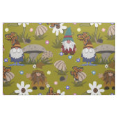 Gnome im Pilzwald Stoff (Fat Quarter (45,7 x 55,9 cm))