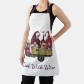 Gnome im Weinkeller Ich koche mit Wein Schürze (InSitu)