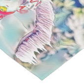 Gnome in der Schneewasserfarbe Kurzer Tischläufer (Ecke)