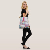 Gnome in der Schneewasserfarbe Tasche (Am Model)