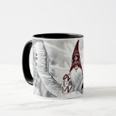 Gnome in der Schneewasserfarbe Tasse (Vorderseite Links)