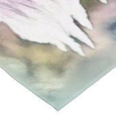 Gnome in der Schneewasserfarbe Tischdecke (Schrägansicht)