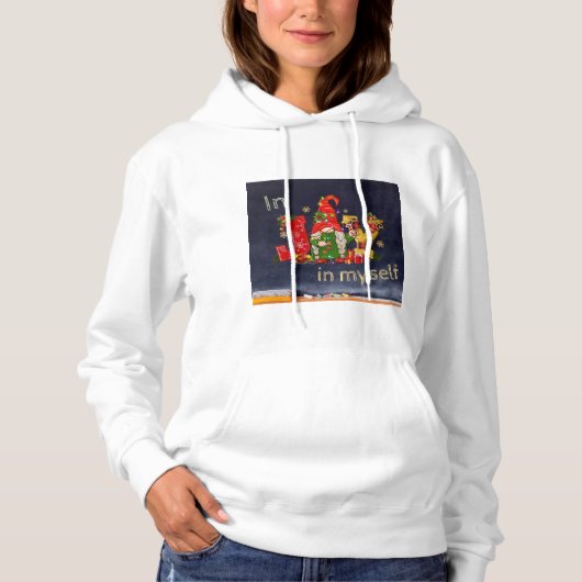 Gnome in Joy Hoodie (Vorderseite)