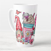 Gnome in Liebe mit  Milchtasse (Linke Ecke)