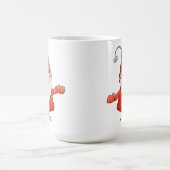 Gnome Individuelle Name Red Christmas Kaffeetasse (Mittel)